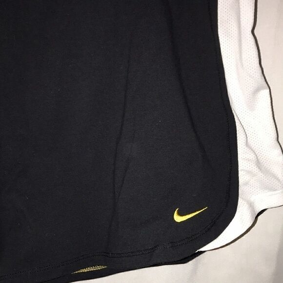 Riccardo Tisci x Nike Women's Black White Mesh Fit Dry Shorts Size Medium NWT - Picture 2 of 7